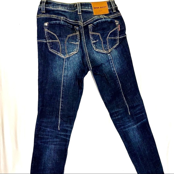 Miss Sixty My Magic Cropped Jeans 26 - Picture 3 of 6